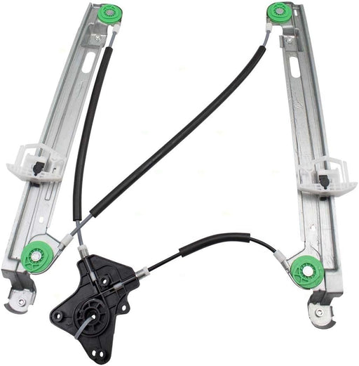 AUTOANDART Brock - Regulador de elevalunas eléctrico de repuesto para el pasajero delantero derecho sin motor compatible con Jeep Patriot 2007 - 2017 - Quierox - Tienda Online