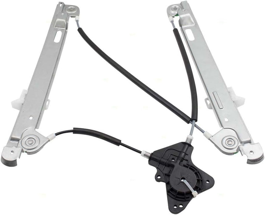 AUTOANDART Brock - Regulador de elevalunas eléctrico de repuesto para el pasajero delantero derecho sin motor compatible con Jeep Patriot 2007 - 2017 - Quierox - Tienda Online