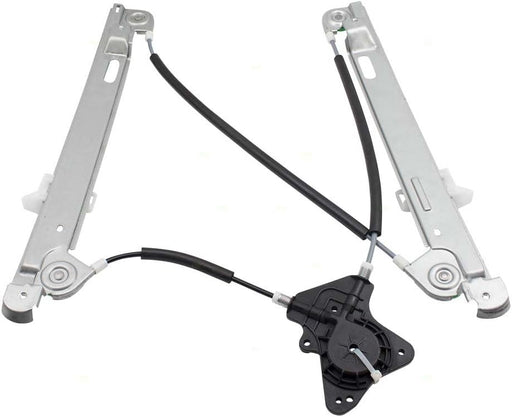 AUTOANDART Brock - Regulador de elevalunas eléctrico de repuesto para el pasajero delantero derecho sin motor compatible con Jeep Patriot 2007 - 2017 - Quierox - Tienda Online