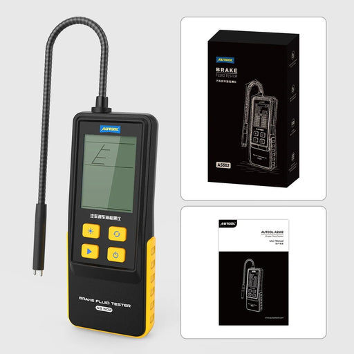 AUTOOL - probador de líquido de frenos AS502, probador de aceite de freno automotriz - Quierox - Tienda Online