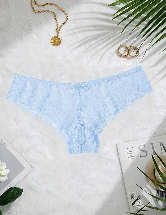 Avidlove Bragas de Encaje Floral para Mujer Ropa Interior Sexy Hipster Bragas de Bikini - Quierox - Tienda Online