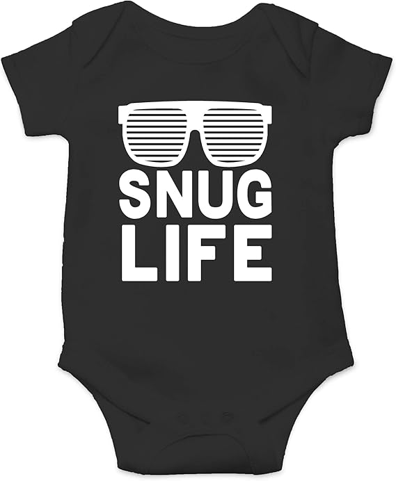AW Fashions Snug Life - Body para bebé, divertido y adorable traje - Quierox - Tienda Online