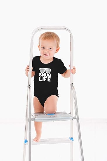 AW Fashions Snug Life - Body para bebé, divertido y adorable traje - Quierox - Tienda Online