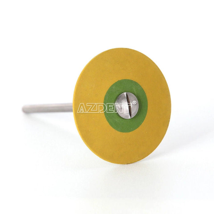 AZDENT Dental Cerámica Caucho Medio Grueso Diamante Pulidor Rueda HP Fresas Porcelana - Quierox - Tienda Online