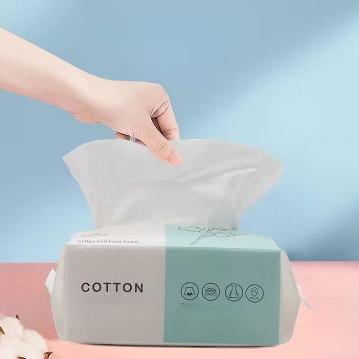 Toalla Facial Drive DNU Desechable Engrosada con Patrón, Almohadilla