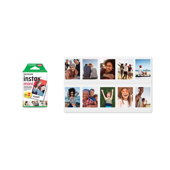 Fujifilm Instax Mini Paquete doble de película (20 hojas)