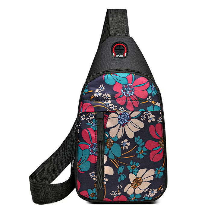 Bolso de hombro pequeño para actividades físicas y deportes al aire libre