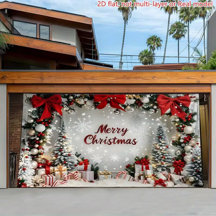 1pcs de Banner Grande de Árbol de Navidad Adecuado, Decoración de Fiesta