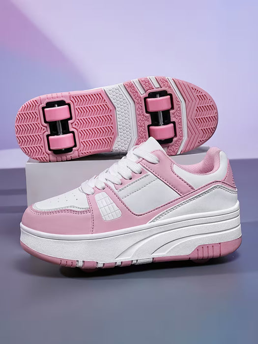 Zapatillas de Skate Versátiles para Patinaje al Aire Libre, de Ruedas Desmontables
