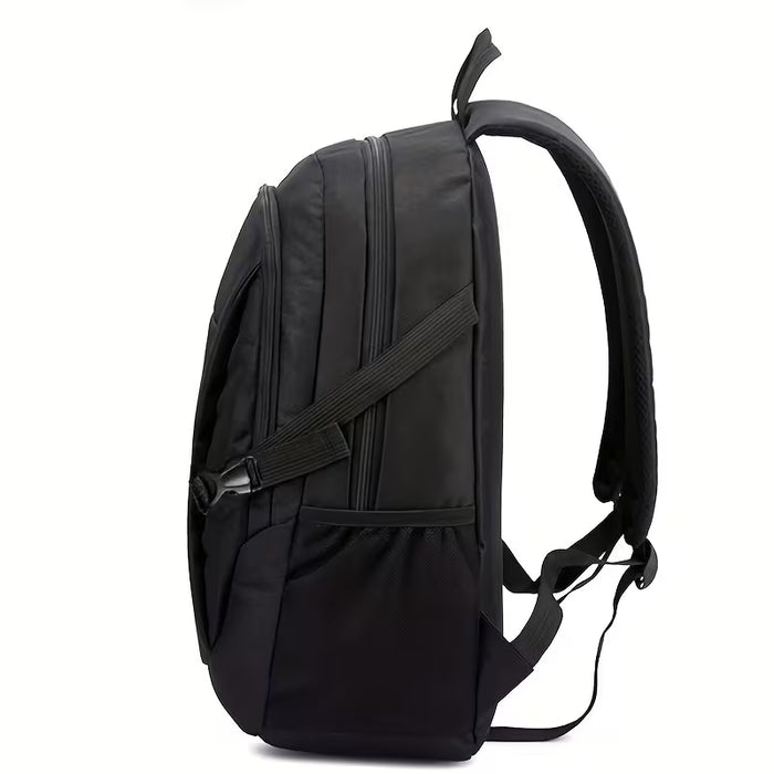 1 Mochila Compacta de Nylon para Hombre de Viaje de Gran Capacidad para Trabajo y Universidad
