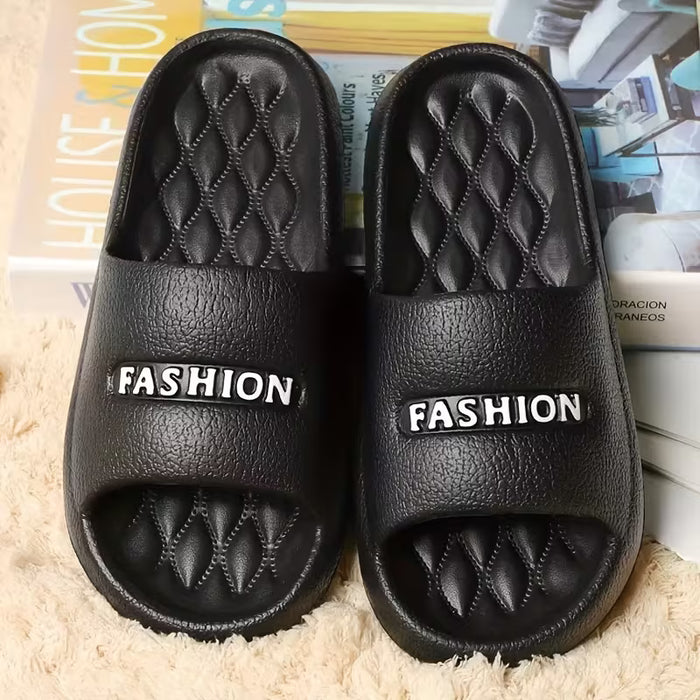 Zapatillas de letra elegantes y versátiles, cómodas tanto para hombres como para mujeres
