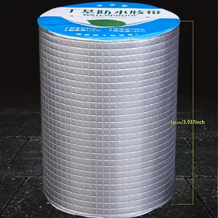 1 rollo de cinta de sellado impermeable de butilo, utilizada para reparar fugas