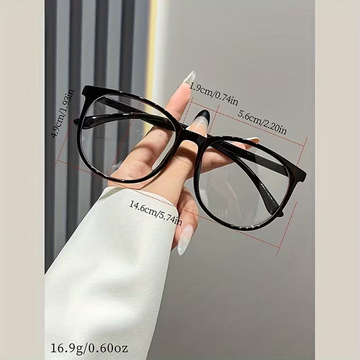Set de 3 gafas de moda retro clásicas Redondo con Marco Completo para mujer