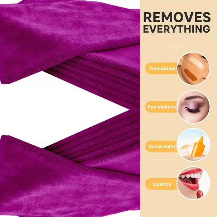 5 Paquetes de Toallas Pequeñas Suaves de Secado Rápido, Paños de Microfibra Versátiles y Reutilizables