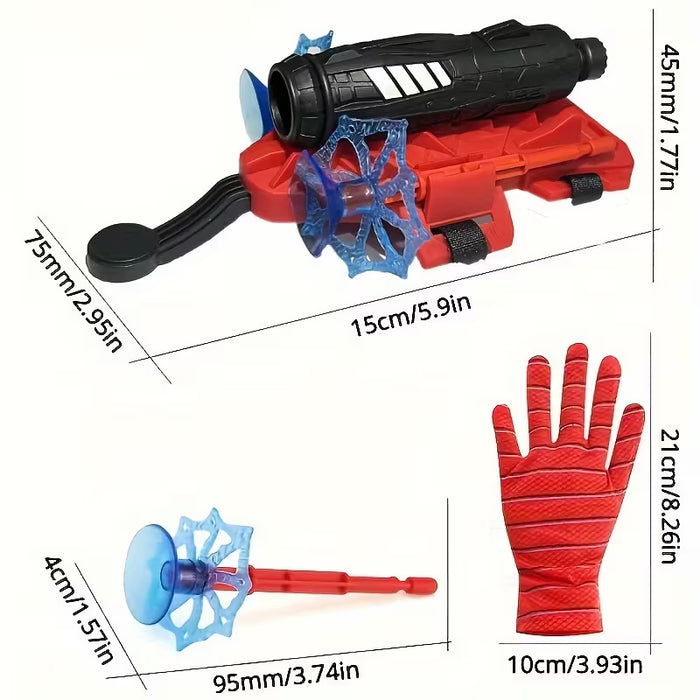 Guantes Lanzadores de Telaraña - Juguete Creativo de Héroe  para Regalos de Halloween