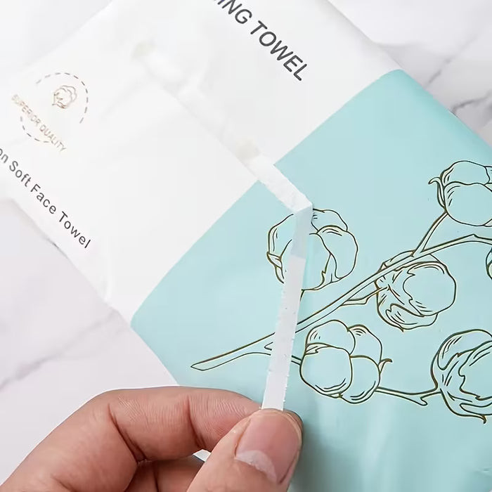 Toalla Facial Drive DNU Desechable Engrosada con Patrón, Almohadilla