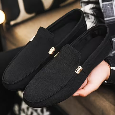 Mocasines transpirables para hombre, zapatos casuales