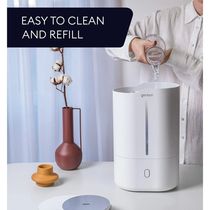 Geniani de 6 l Humidificadores de vapor frío con llenado superior y difusor de aceites esenciales para el hogar