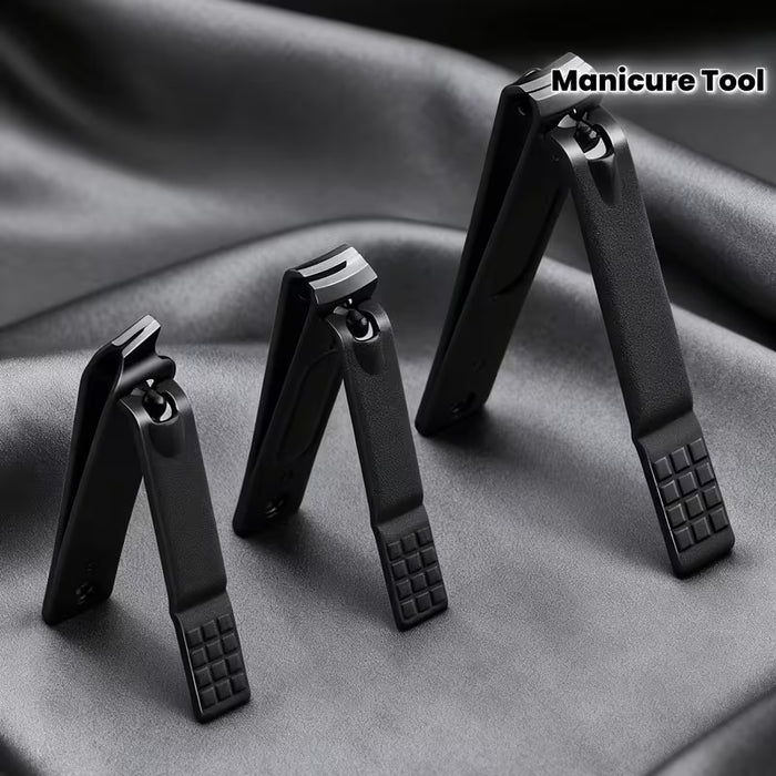 Juego de 2 cortauñas de acero inoxidable, herramientas afiladas para recortar uñas