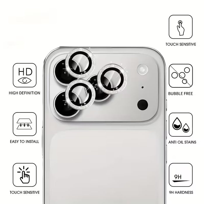 Película protectora brillante para la lente de la cámara para iPhone 14pro/14pro max