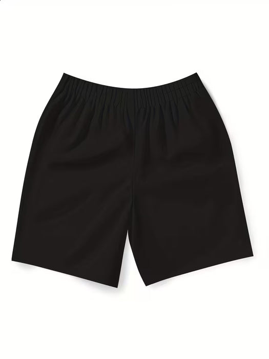 Pantalones cortos deportivos casuales de verano para hombre con estampado de letras "Los Angeles California