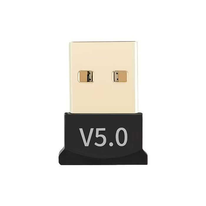 Adaptador Inalámbrico USB 5.0 para Ordenador, Transmisor de Audio para Escritorio y Portátil