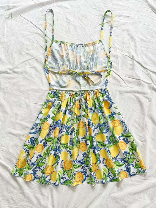 Vestido cami de verano para mujer, estilo vacacional sexy