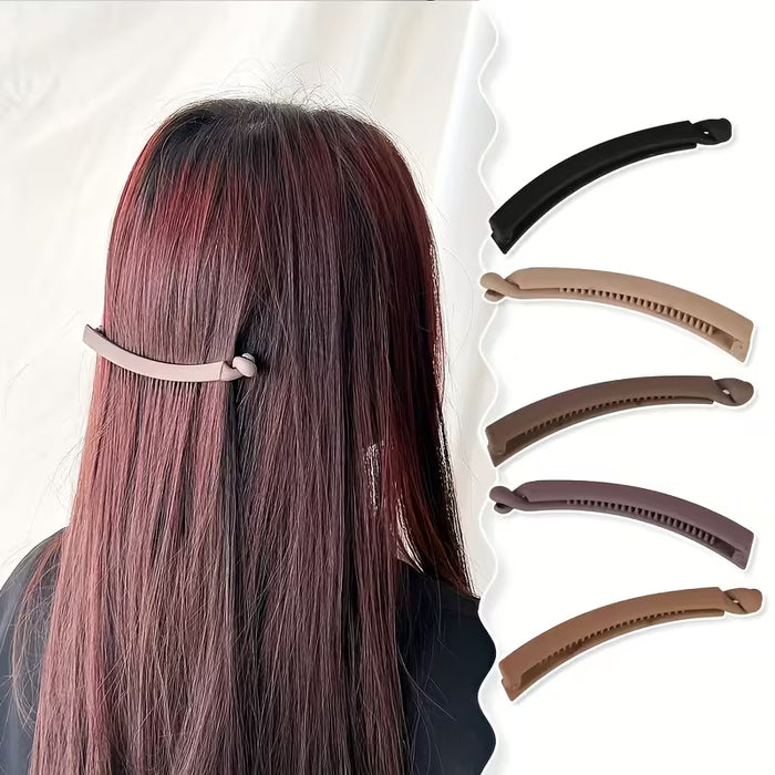 1 piezas Pinzas para el cabello de plátano para cabello grueso