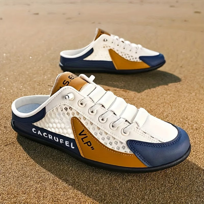 Sandalias y pantuflas deportivas elegantes para hombre, zapatos deportivos de moda