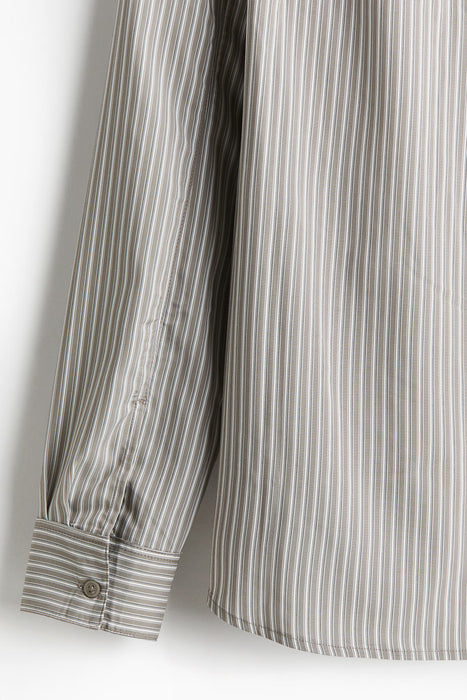 H&M Camisa de corte holgado a rayas
