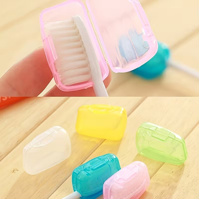 5 piezas Conjunto de estuche de cepillo de dientes para viajes