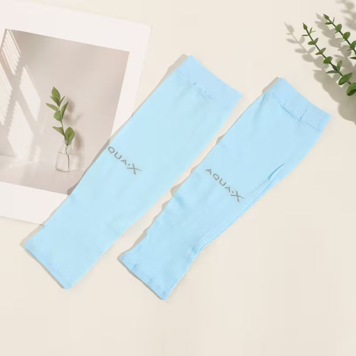 2 Pares de Mangas de brazo para hombre, de moda, simples, de verano