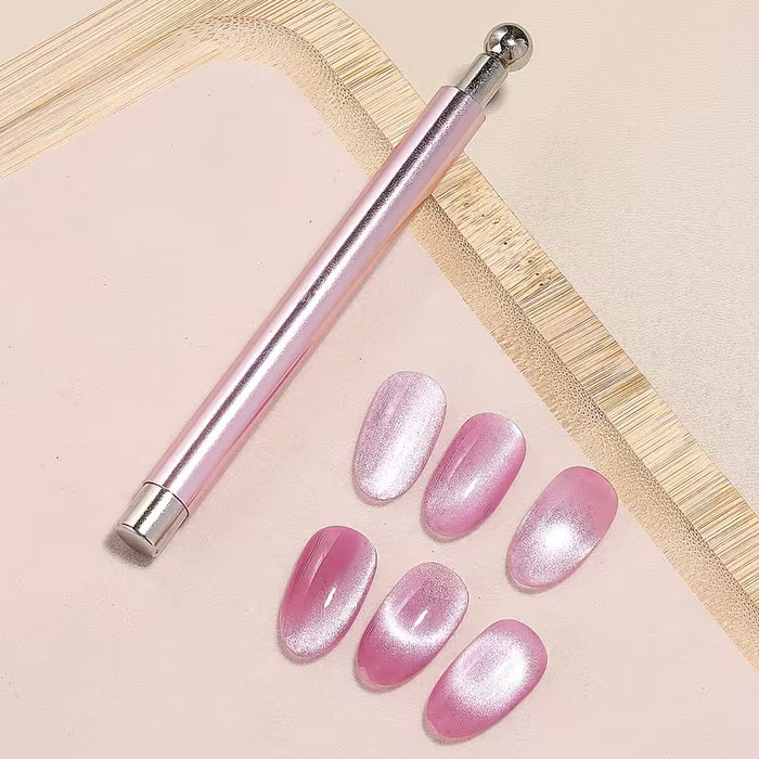 1pc Set de Herramientas de Manicura Multifuncional con Lápiz Magnético para Ojos de Gato