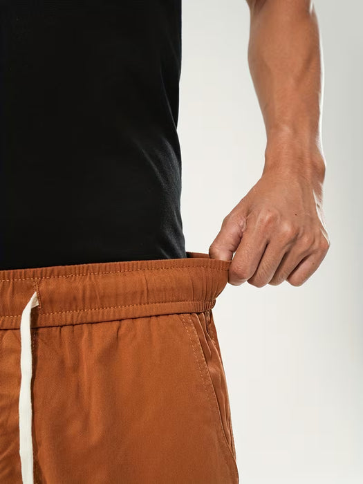 Conjunto de Tres Pantalones Cortos Cargo de Verano para Hombre
