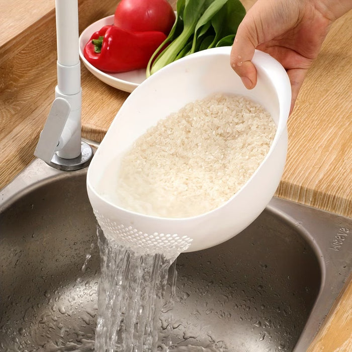 1pc Cesta Filtradora para Lavar Arroz, Tamiz Creativo para Lavar Arroz