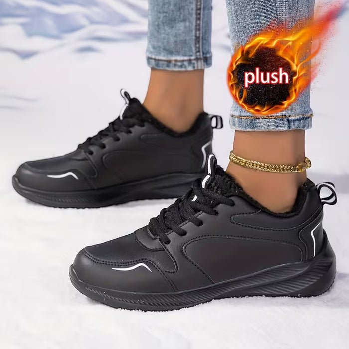 Zapatillas Forradas para Mujer: Zapatos de Invierno Cálidos en , Versátiles