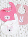Baberos con estampado de animales lindos, paquete de 3 para bebés varones - Quierox - Tienda Online