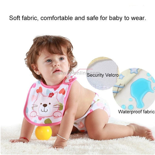 Baberos para bebés con lindos patrones de dibujos animados - Quierox - Tienda Online