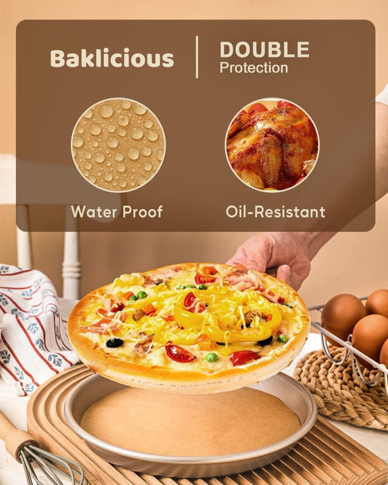 Baklicious 250 unidades de papel pergamino redondo antiadherente de 8 pulgadas - Quierox - Tienda Online