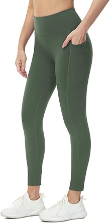 BALEAF - Leggings con forro de vellón para mujer, de cintura alta, para correr - Quierox - Tienda Online