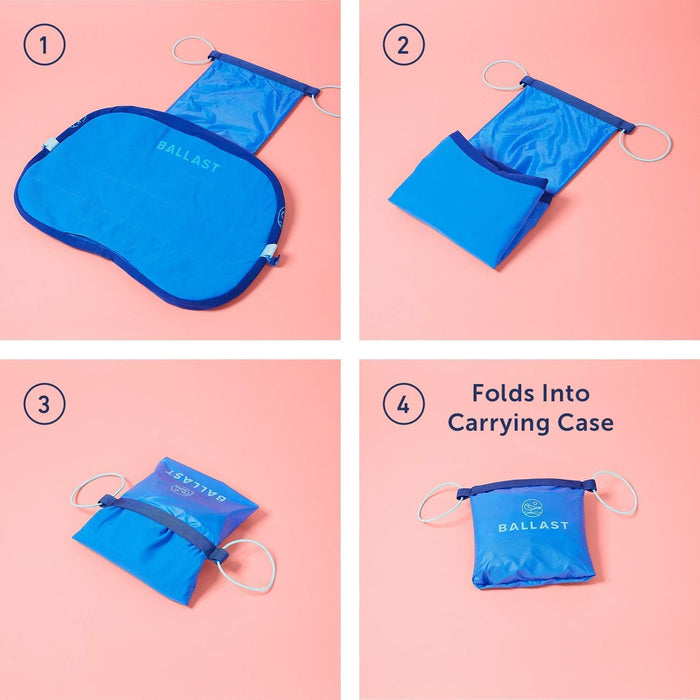 Ballast - Almohada inflable cómoda, duradera y compacta, se mantiene en playas - Quierox - Tienda Online