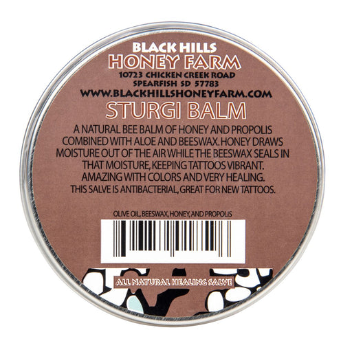 Bálsamo Sturgi de Black Hills Honey Farm , tatuaje y ungüento - Quierox - Tienda Online