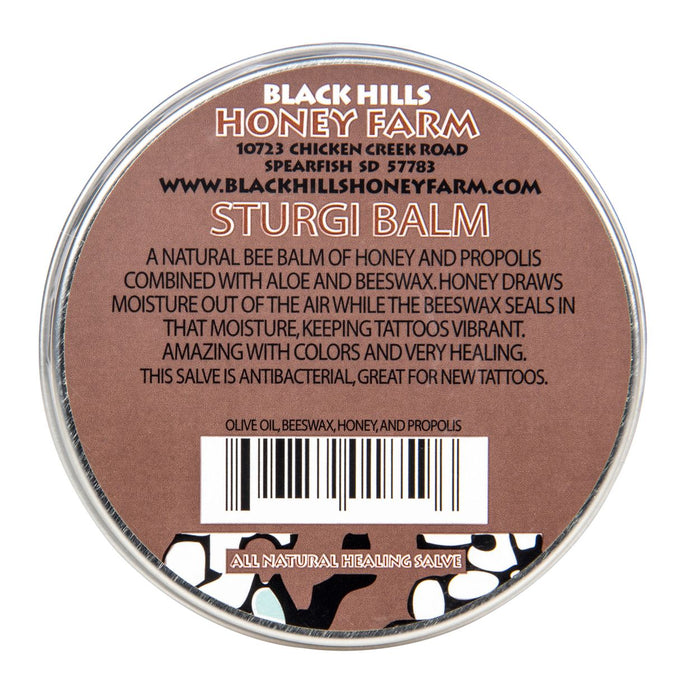 Bálsamo Sturgi de Black Hills Honey Farm , tatuaje y ungüento - Quierox - Tienda Online