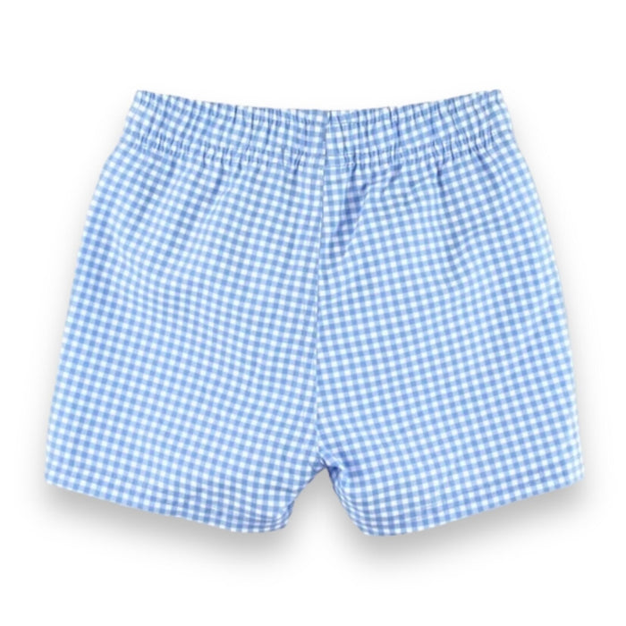 Bañador de cuadros vichy en azul aciano de Rugged Butts - Quierox - Tienda Online