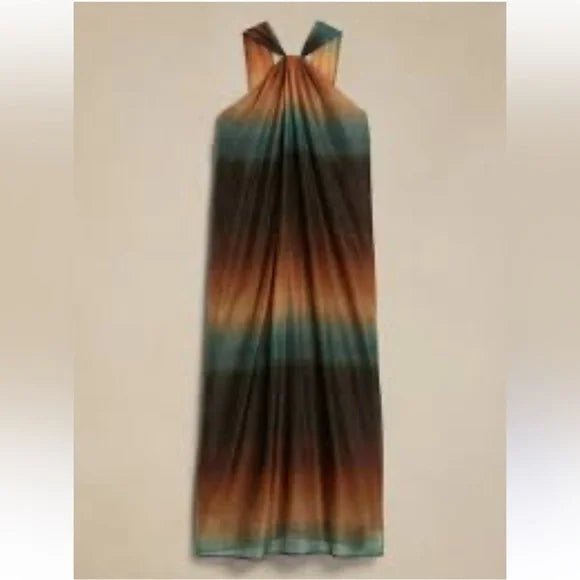 Banana Republic Vestido largo de organza - Quierox - Tienda Online