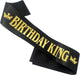 Banda de cumpleaños para hombre negra con letras doradas para cumpleaños - Quierox - Tienda Online