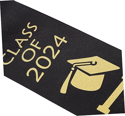 Banda de graduación de 2024, accesorio para fiestas escolares o ceremonias de celebración - Quierox - Tienda Online