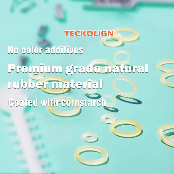 Bandas elásticas de ortodoncia, (medianas, 3.5 onzas), bandas elásticas de ortodoncia - Quierox - Tienda Online