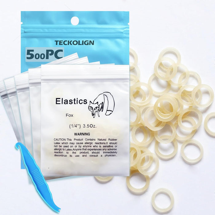 Bandas elásticas de ortodoncia, (medianas, 3.5 onzas), bandas elásticas de ortodoncia - Quierox - Tienda Online