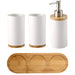 Bandeja de madera para suculentas, duradera para encimera de baño y decoración para desayuno - Quierox - Tienda Online